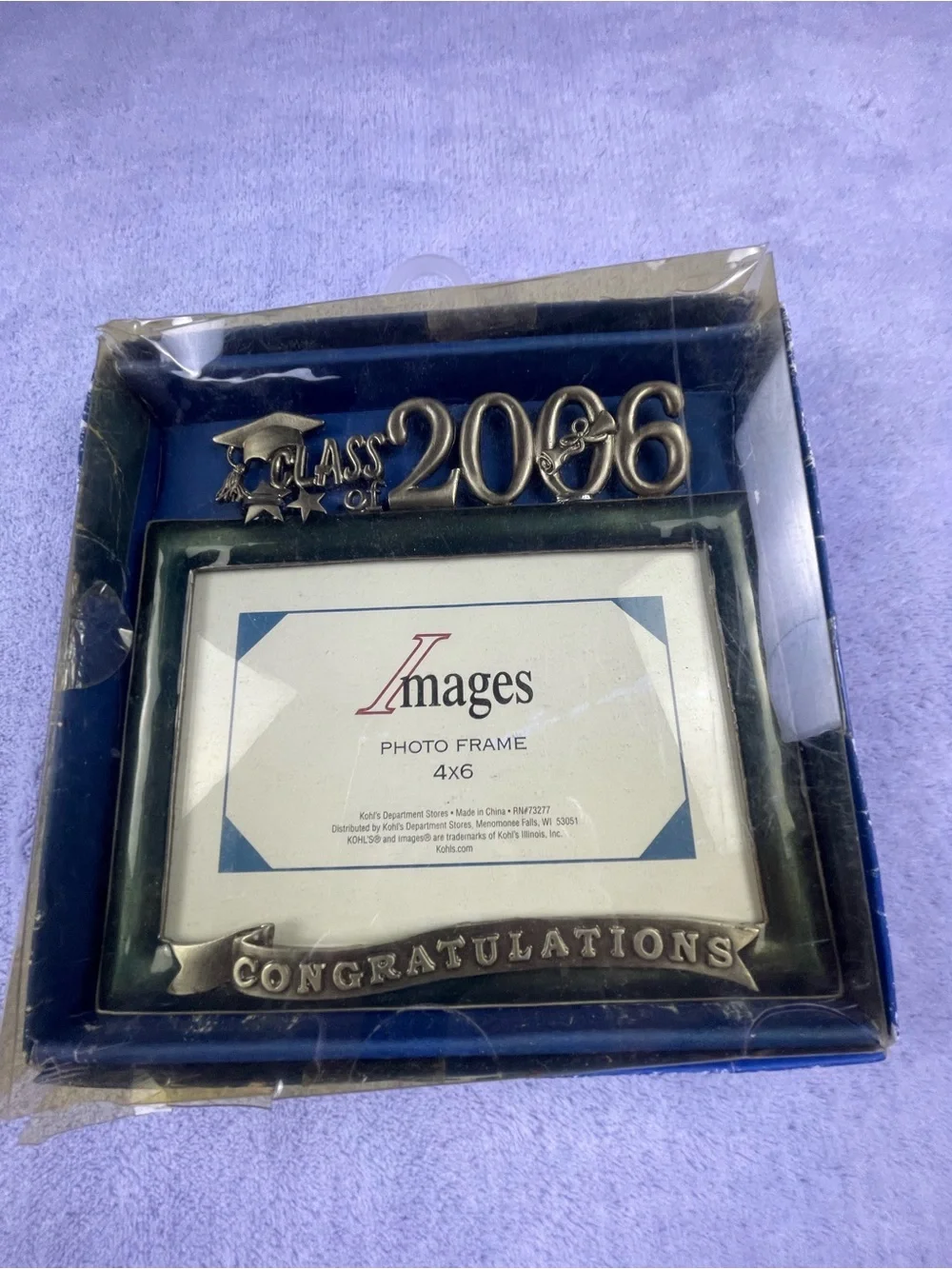 2006 'Class of 2006' Green Photo Frame - Congratulations